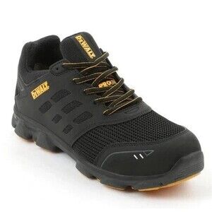 DEWALT Prism Low Mens Aluminium Safety Toe Work Shoe Slip Resistant Black NEW 11